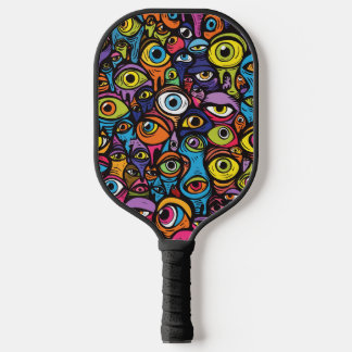 Auge kann sehen pickleball schläger