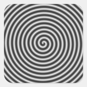 Auge kriegt es nicht quadratischer aufkleber