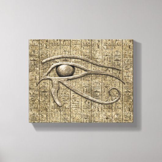 Auge Leinwanddruck (Vorderseite)