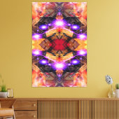 Auge Leinwanddruck (Insitu (Wohnzimmer))