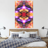 Auge Leinwanddruck (Insitu (Schlafzimmer))