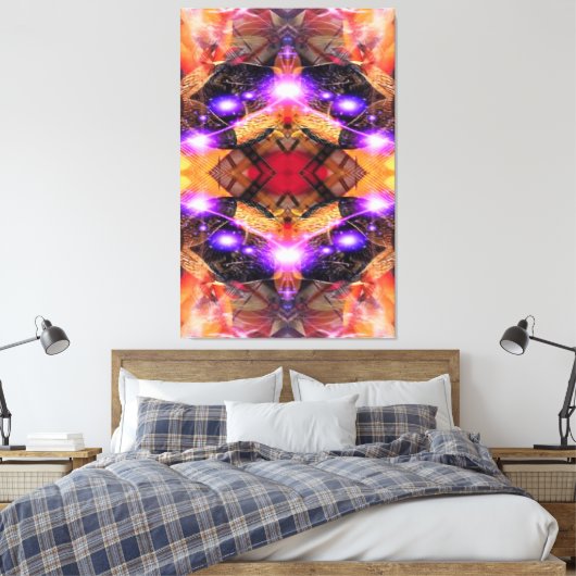 Auge Leinwanddruck (Insitu (Schlafzimmer))