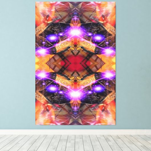 Auge Leinwanddruck (Insitu (Holzboden))