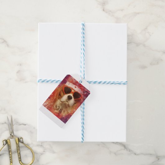 Auge-Liebe-Cavalier Geschenkanhänger (Mit Garn)