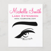 Auge mit Augenlidlaserverlängerung Flyer (Vorne)