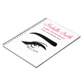 Auge mit dem notizblock (Linke Seite)