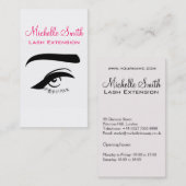 Auge mit Glaskeramikkarte Visitenkarte (Vorne/Hinten)