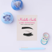 Auge mit langen Strichen lasch markieren Flyer (Einzeln)