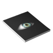 Auge Notizblock (angewinkelt)