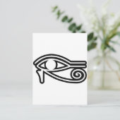 Auge_of_Horus Postkarte (Stehend Vorderseite)