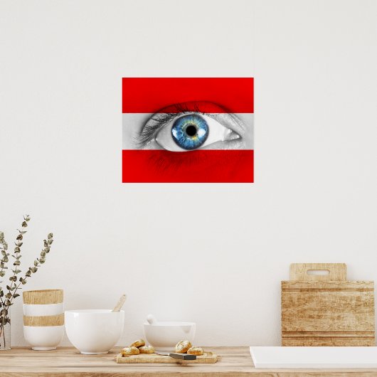 Auge Österreichs Poster (Küche)