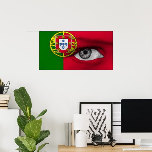 Auge Portugals Poster (Heimbüro)