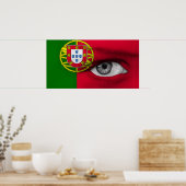 Auge Portugals Poster (Küche)