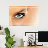 Auge Poster (Heimbüro)