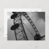 Auge Postkarte (Vorne/Hinten)