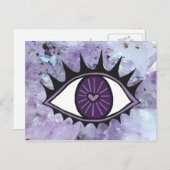 Auge Postkarte (Vorne/Hinten)