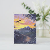 Auge Postkarte (Stehend Vorderseite)