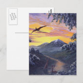 Auge Postkarte (Vorne/Hinten)