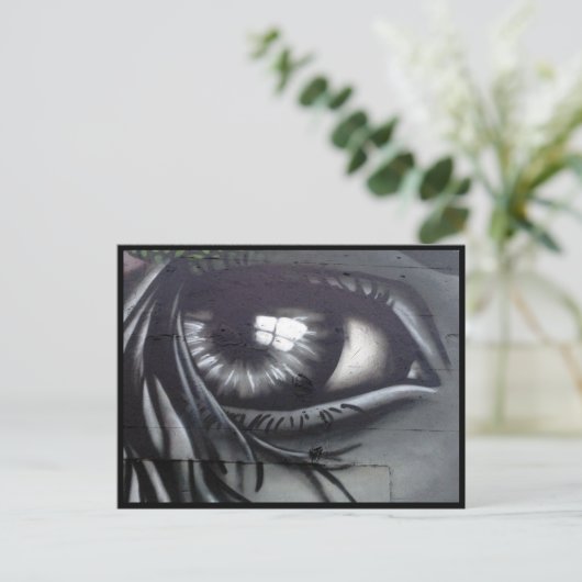 Auge Postkarte (Stehend Vorderseite)