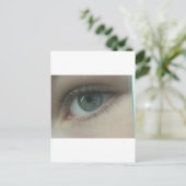 Auge Postkarte (Stehend Vorderseite)