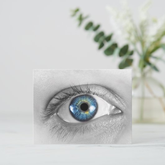 Auge Postkarte (Stehend Vorderseite)