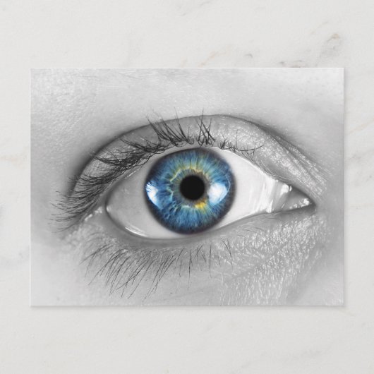 Auge Postkarte (Vorderseite)