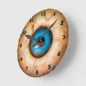 Auge Runde Wanduhr (Winkel)
