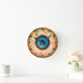 Auge Runde Wanduhr (Zuhause)