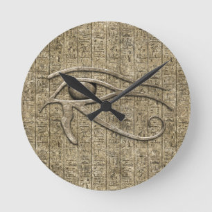 Auge Runde Wanduhr