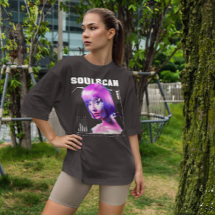 Auge Scan Frau T-Shirt