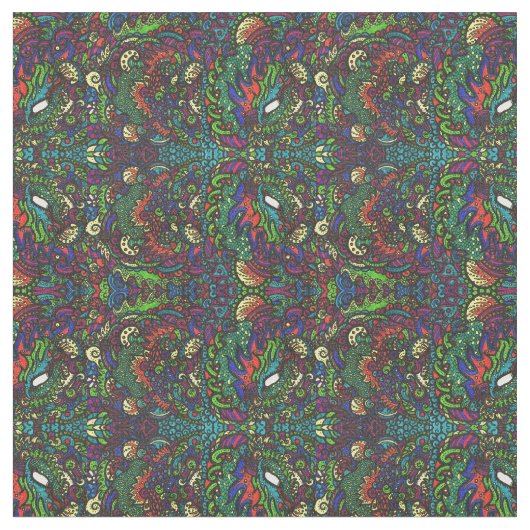 Auge sehen Sie magisches Augen- Gewebe Stoff (Nahaufnahme)