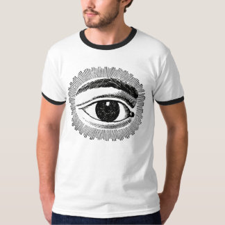 'Auge sehen Sie" Vintages Kunstt-shirt T-Shirt