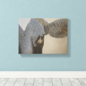 Auge sieht dich leinwanddruck (Insitu (Holzboden))