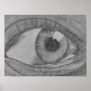 Auge sieht dich poster