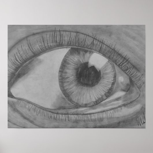 Auge sieht dich poster (Vorne)