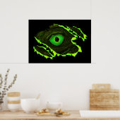 Auge sieht dich poster (Küche)