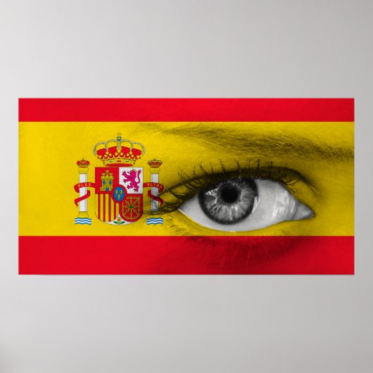 Auge Spaniens Poster (Vorne)