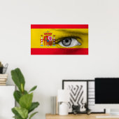 Auge Spaniens Poster (Heimbüro)