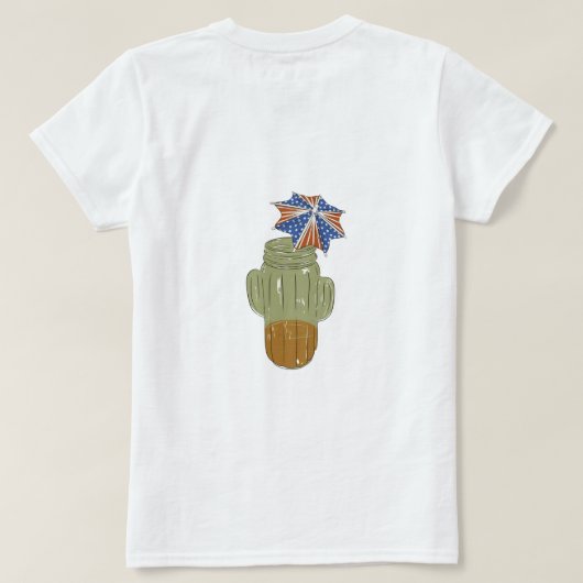 Auge T-Shirt (Design Rückseite)