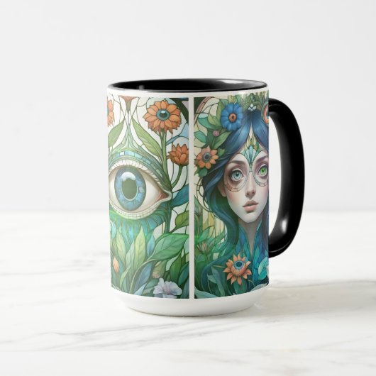 Auge Tasse (VorderseiteRechts)