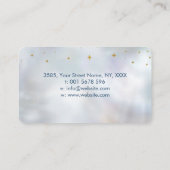 Auge - Triple Moon - Edelstein und Gold Business C Visitenkarte (Rückseite)