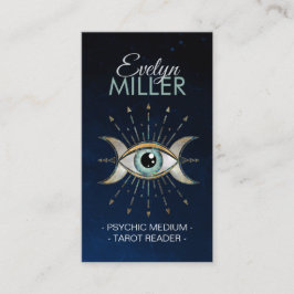 Auge - Triple Moon - Edelstein und Gold Visitenkarte