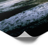 Auge über Meer Poster (Ecke)