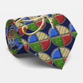 Auge von Horus BlueTie Krawatte (Gerollt)