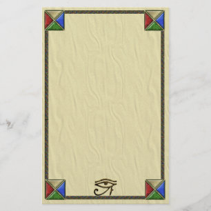 Auge von Horus Briefpapier