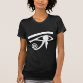 Auge von Horus hieroglyphisch T-Shirt (Vorderseite)