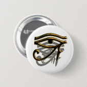 Auge von Horus Knöpfen Button (Vorne & Hinten)