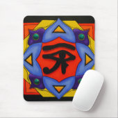 Auge von Horus Mousepad (Mit Mouse)