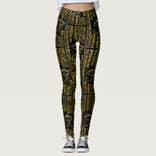 Auge von Horus und von ägyptischem Leggings