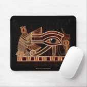AUGE VON HORUS, WADJET Ägyptische Art Mousepad (Mit Mouse)